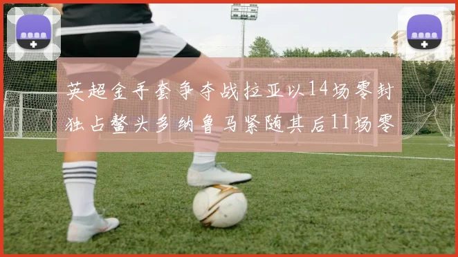 英超金手套争夺战拉亚以14场零封独占鳌头多纳鲁马紧随其后11场零封